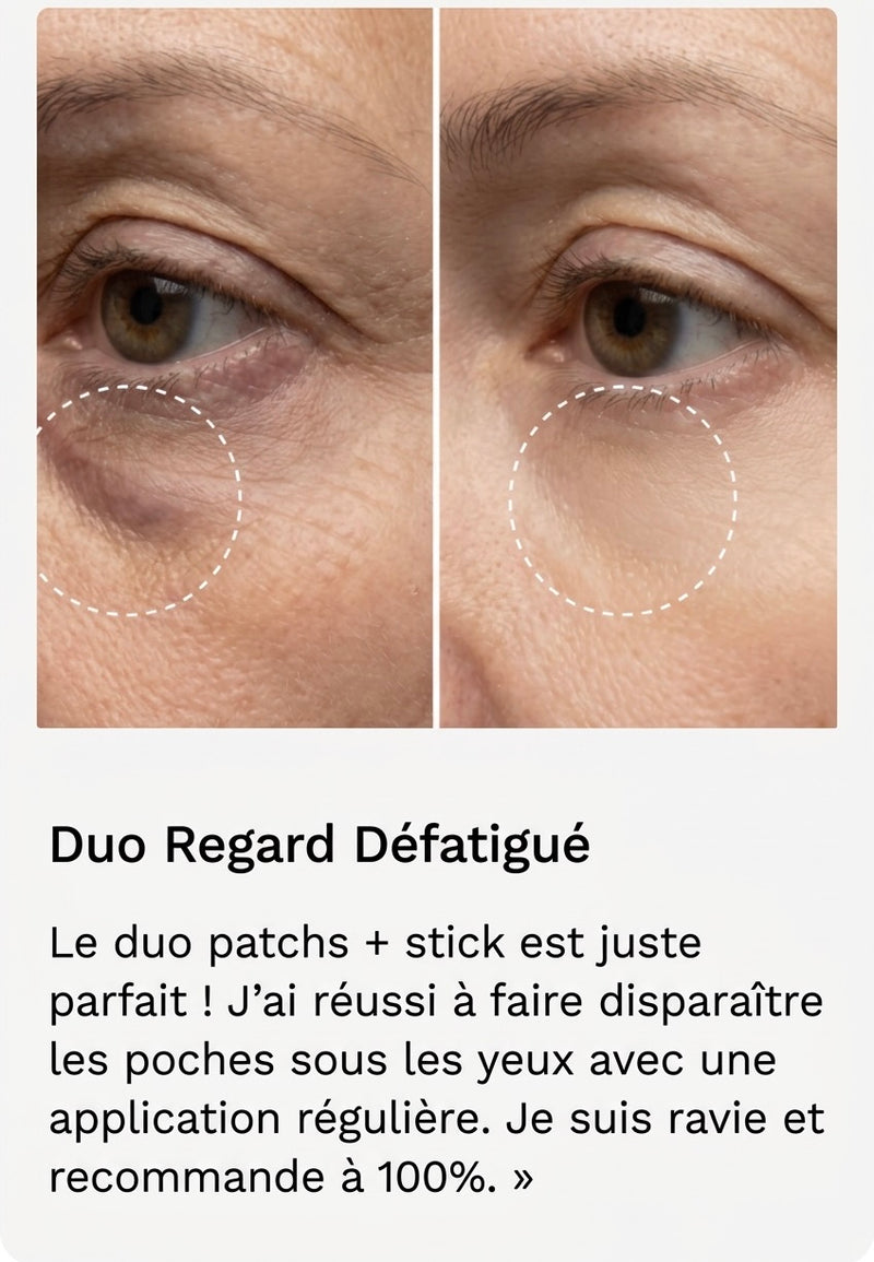 Patchs yeux au collagène - Anti Cernes & Hydratation Intense